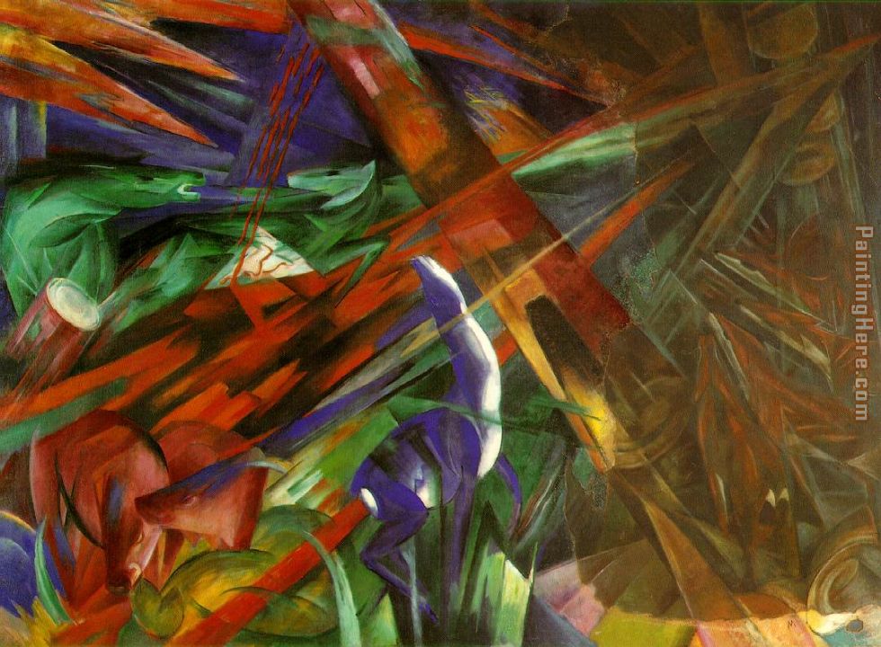 Franz Marc Fate of the Animals